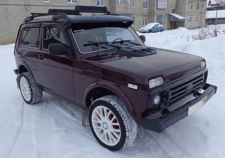 Нива фиолетовая тюнинг И снова, здравствуйте! - Lada 4x4 3D, 1,7 л, 2013 года просто так DRIVE2