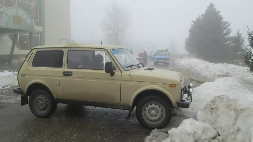 Нива фора фото Фото после разбронирования - Lada 4x4 3D, 1,7 л, 2000 года стайлинг DRIVE2