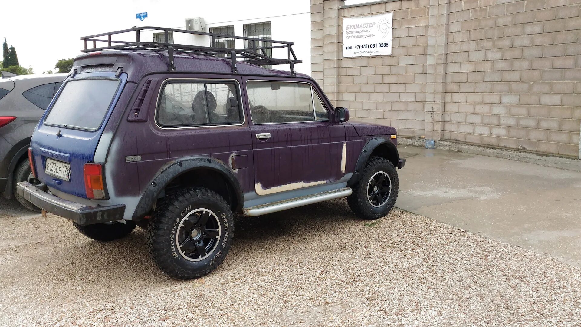 Нива фора тюнинг фото Грязевая резина с новыми дисками - Lada 4x4 3D, 1,7 л, 2001 года шины DRIVE2