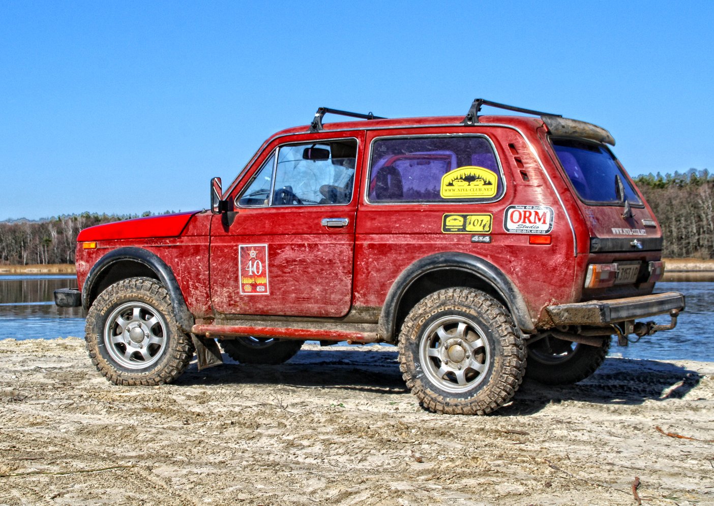 Нива фото хозяев Пару фоток. Фотожопа - Lada 4x4 3D, 1,6 л, 1991 года покатушки DRIVE2