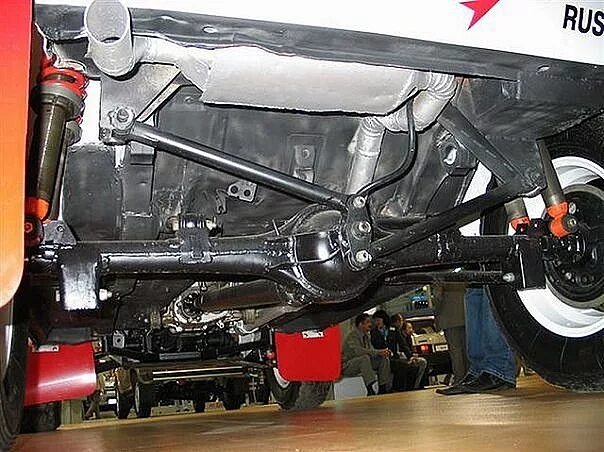 Нива фото подвески Параллелограмм Уатта - Mitsubishi Delica (L400), 4,3 л, 1997 года тюнинг DRIVE2