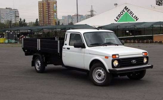 Нива фургон фото LADA Niva Legend стала грузовиком - Рейс.РФ