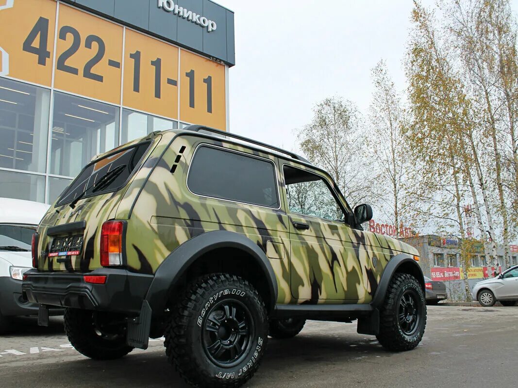 Нива хаки фото Купить новый Lada (ВАЗ) 2121 (4x4) I Рестайлинг Bronto 1.7 MT (83 л.с.) 4WD бенз