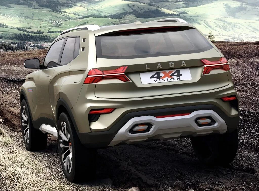 Нива икстрейл новая фото цена 2018. Lada 4x4 Vision (Concept) AutoDesignEncyclopedia