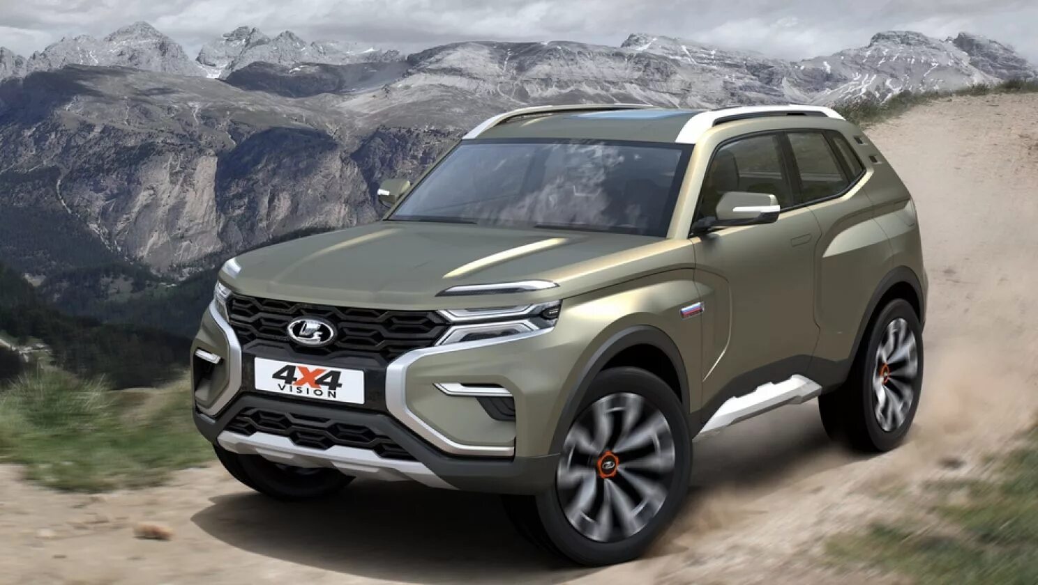 Нива икстрейл новая фото цена Брутально, пугающе и очень круто: АВТОВАЗ представил прототип новой "Нивы" - Wyl