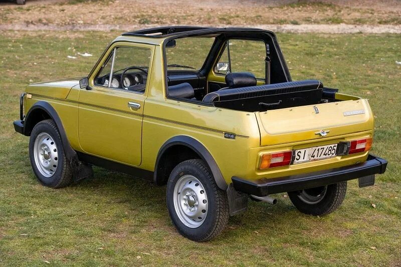 Нива кабриолет фото Кабриолет Lada Niva продали в США за $5 000