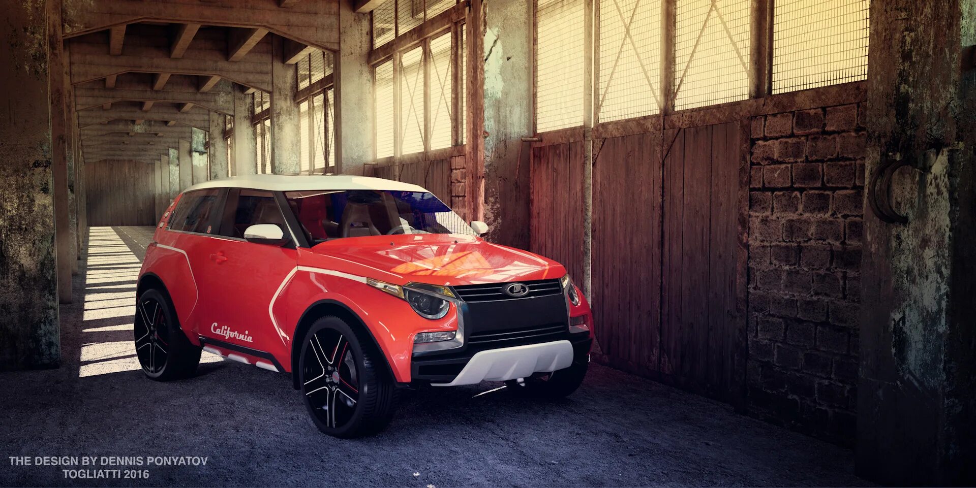 Нива калифорния фото Новая Niva 4 × 4. А счастье было так возможно. - "Новые модели и концепты" на DR