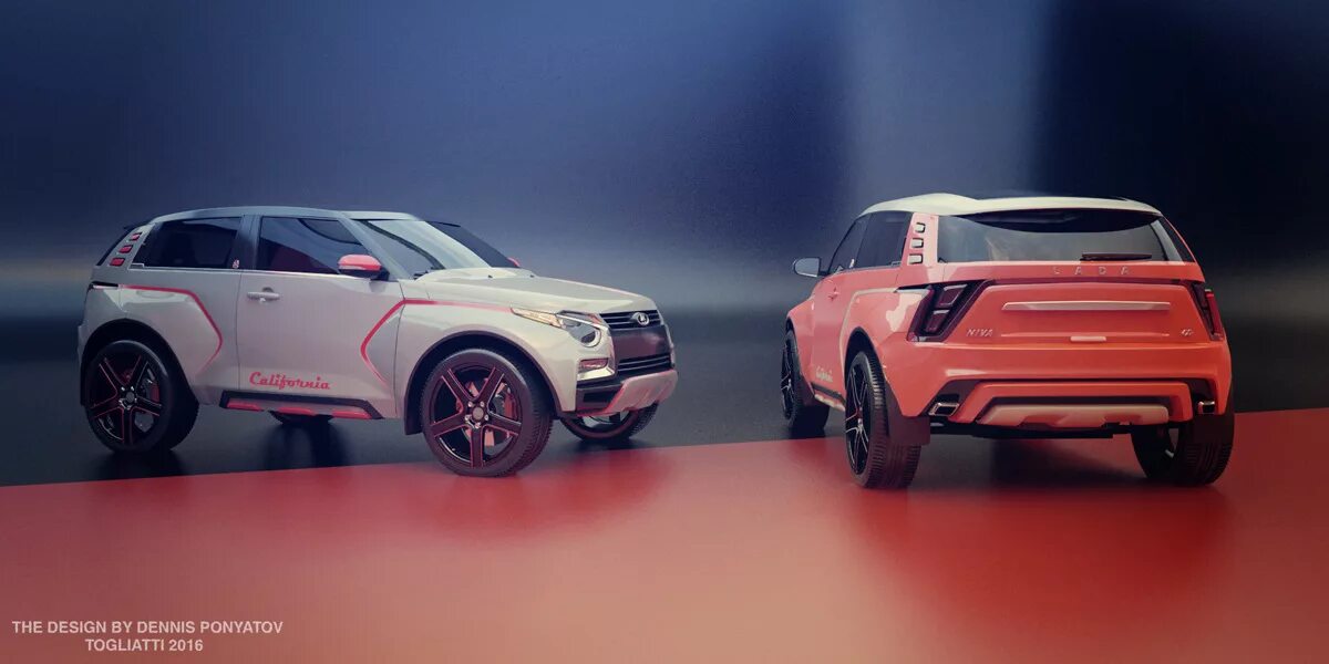 Нива калифорния фото Lada 4 × 4 NIVA в стиле "X" - DRIVE2