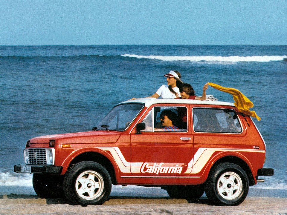 Нива калифорния фото Lada Niva California - специальная версия внедорожника ВАЗ ... Назад в СССР Фото