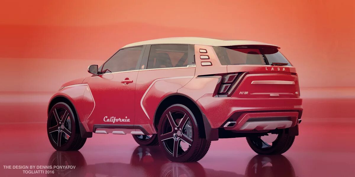 Нива калифорния фото Lada 4 × 4 NIVA в стиле "X" - DRIVE2