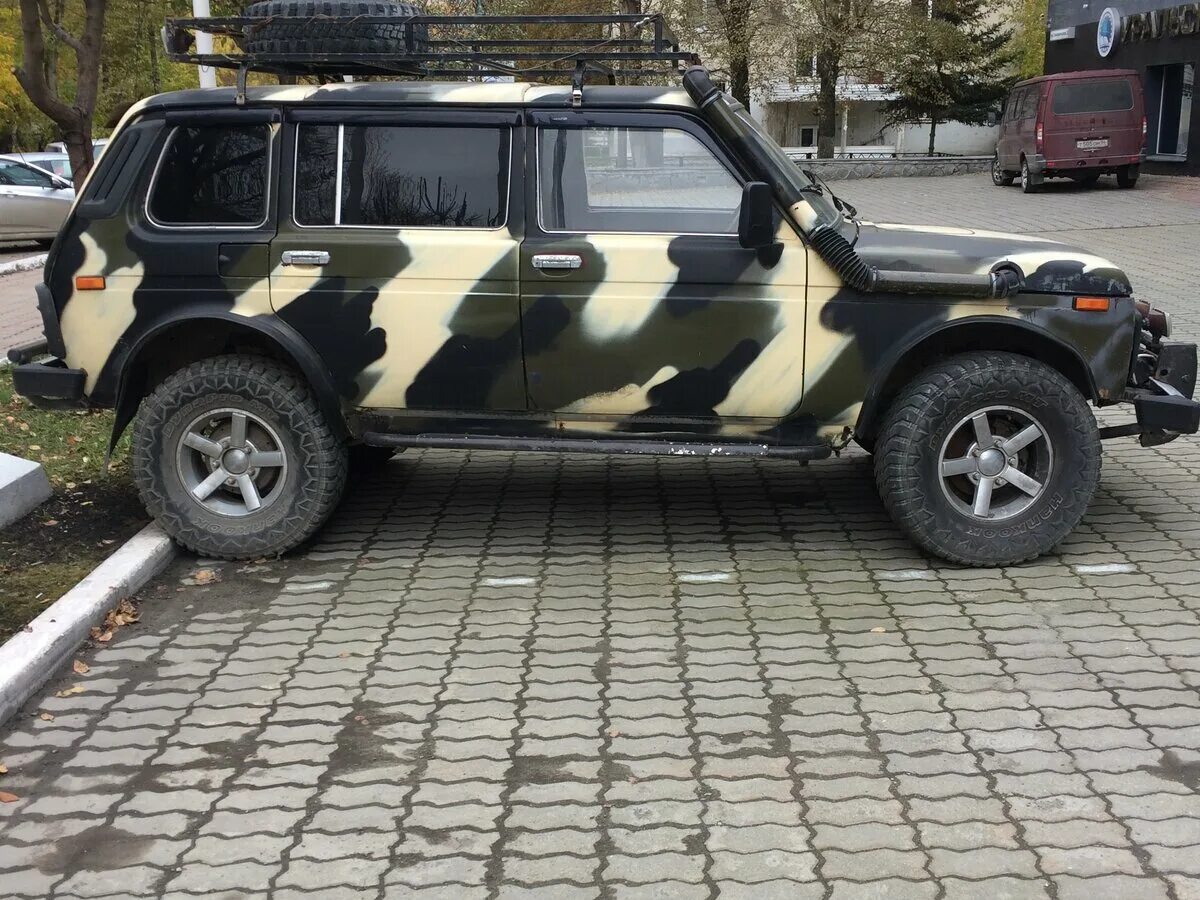 Нива камуфляж фото Купить б/у Lada (ВАЗ) 2131 (4x4) I 1.8 MT (84 л.с.) 4WD бензин механика в Екатер