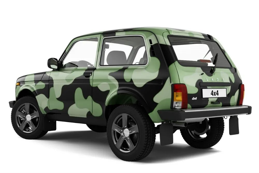 Нива камуфляж фото АвтоВАЗ начал выпускать пятнистые Lada 4x4 - Российская газета