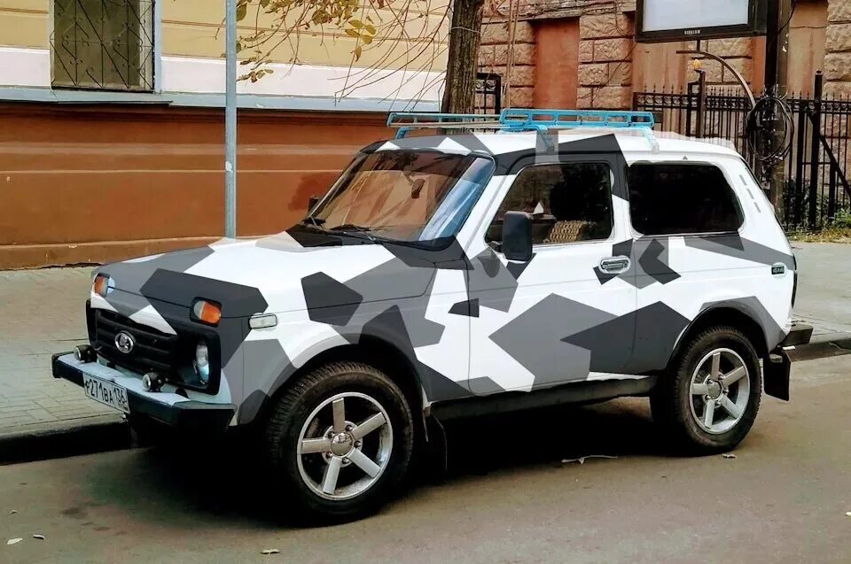 Нива камуфляж фото Выбор дизайна окраски - Lada 4x4 3D, 1,7 л, 1992 года стайлинг DRIVE2