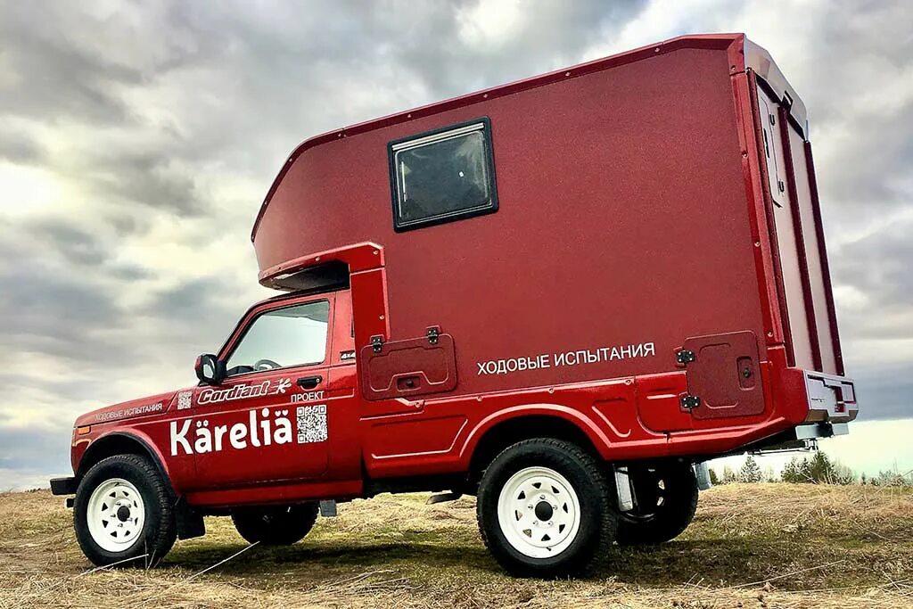 Нива кемпер фото В России планируют серийно продавать автодом на базе внедорожника LADA "NIVA"