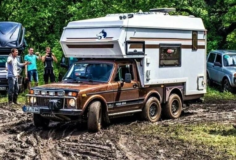 Нива кемпер фото Автодом на базе "Нивы" от латвийской компании "Auviga". АвтоСборник Дзен