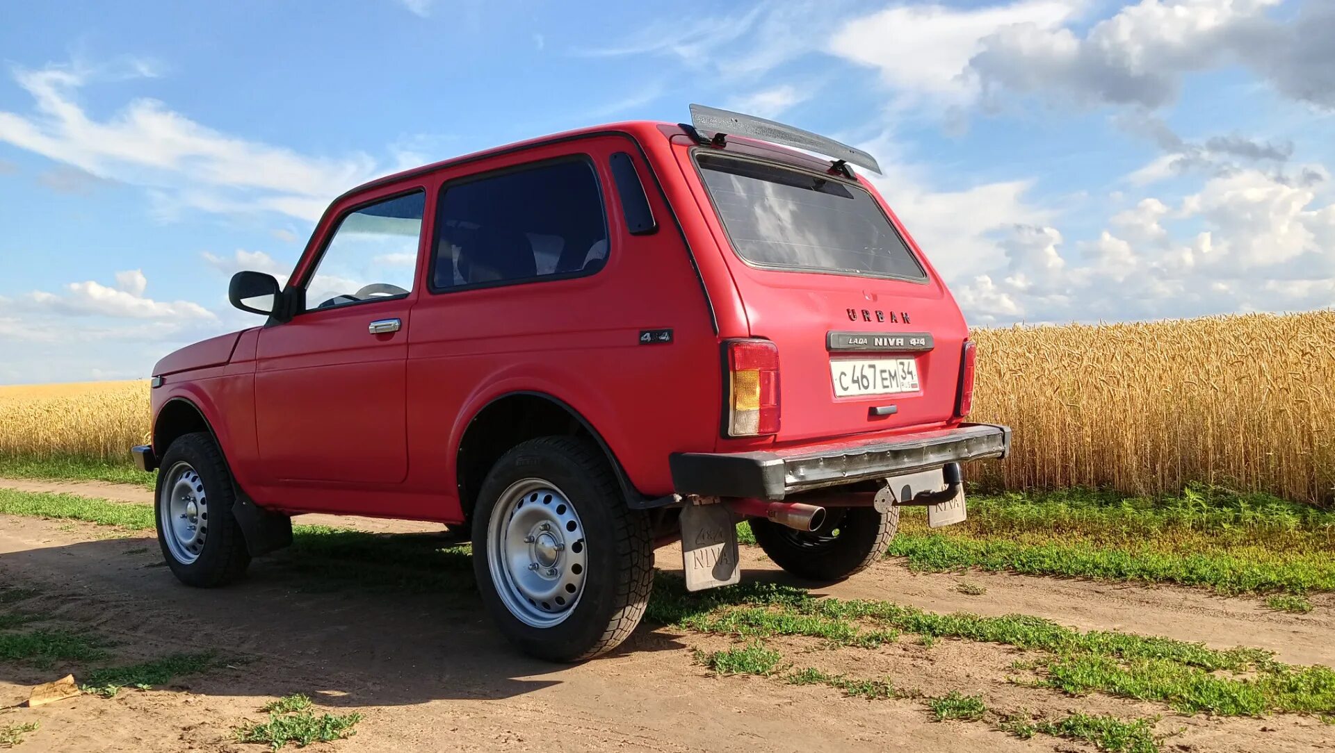 Нива классика фото Обул новые штампы - Lada 4x4 3D, 1,7 л, 2002 года колёсные диски DRIVE2