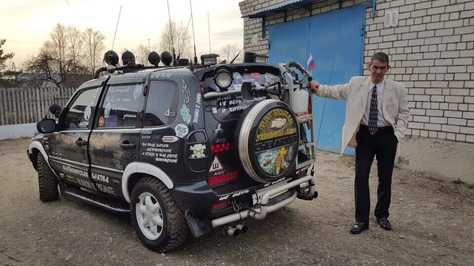 Нива колхоз тюнинг Новая концепция тюнинга шнивы! - Chevrolet Niva, 1,7 л, 2008 года тюнинг DRIVE2