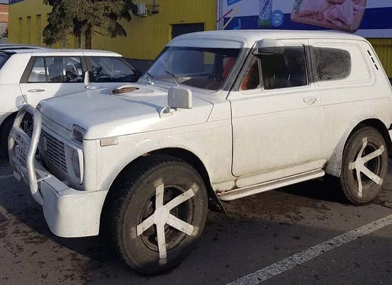 Нива колхоз тюнинг На просторах всемирной сети сие найдено - Сообщество "Музей Bullshit-тюнинга" на