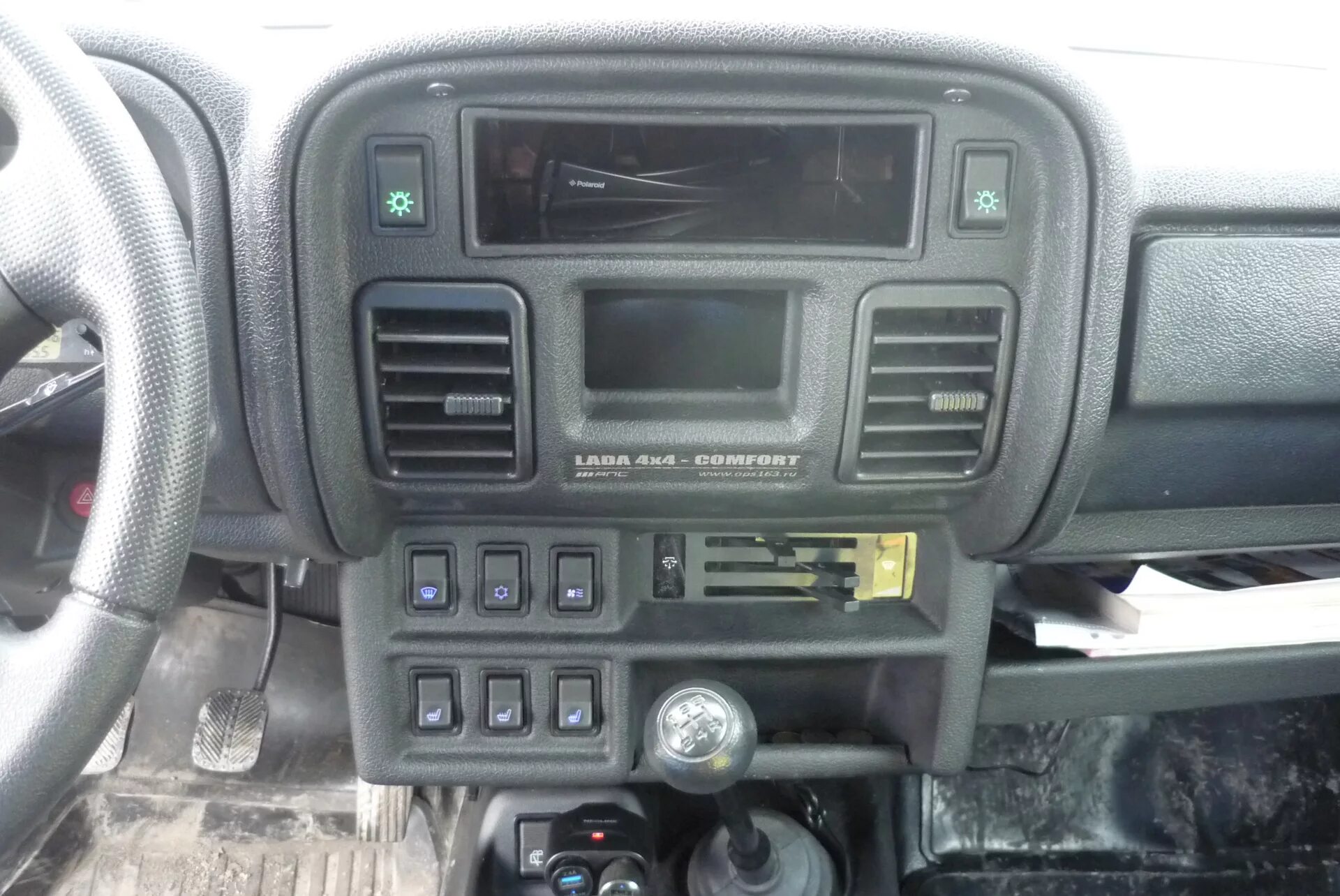 Нива комфорт фото Замена панели приборов и клавиш на Ниве - Lada 4x4 3D, 1,7 л, 2017 года стайлинг