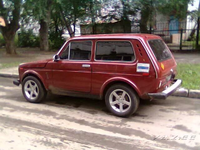 Нива красная тюнинг Фото "Без названия" из альбома "Niva-Club"