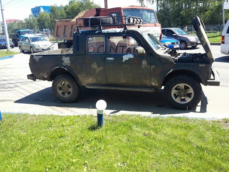 Нива крокодил фото Покатуха и перенос гены на верх - Lada 2329, 1,7 л, 2005 года тюнинг DRIVE2