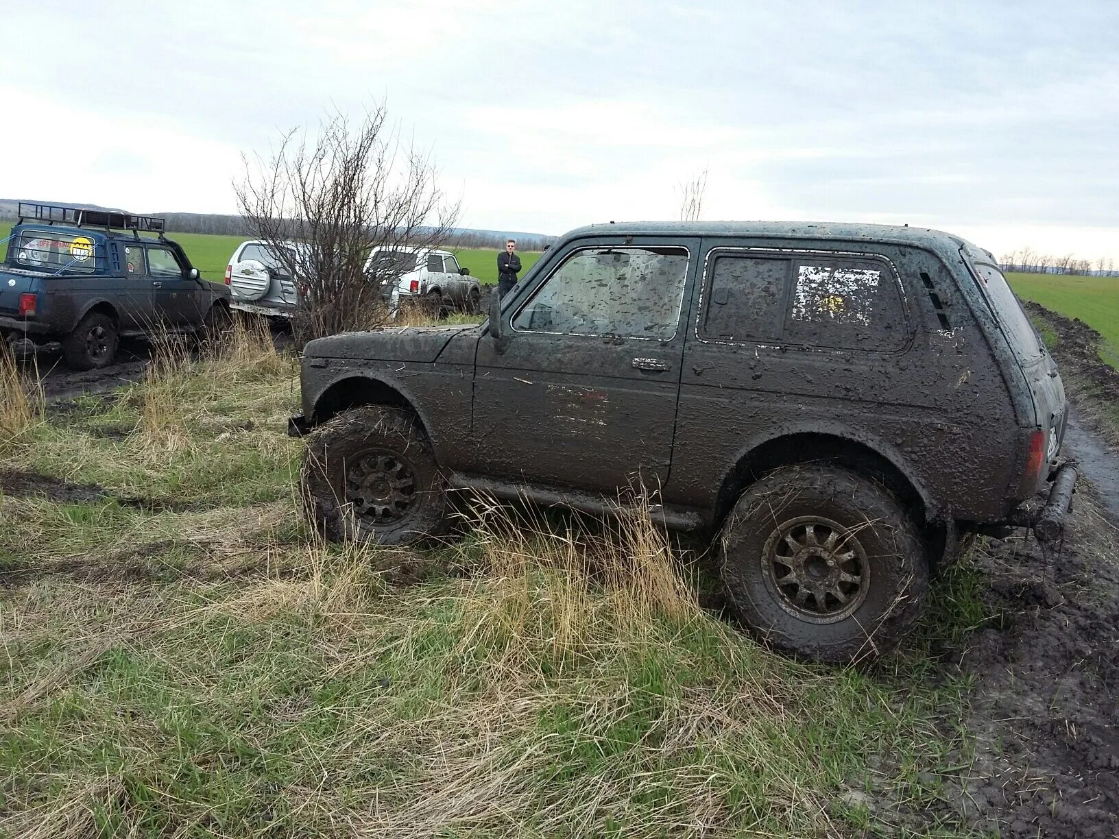 Нива крокодил фото Покаткхи 2 апреля - Lada 2329, 1,7 л, 2005 года покатушки DRIVE2