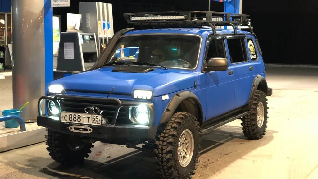 Нива крокодил тюнинг Lada 4x4 5D 1.9 бензиновый 2011 Бронто Рысь 2 на DRIVE2