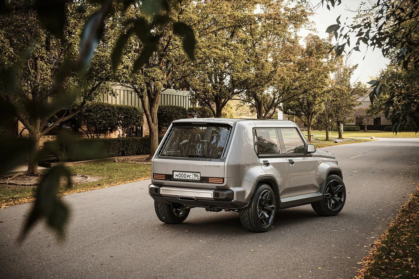 Нива кросс фото А что, если скрестить Lada Niva и Mercedes G-Class?