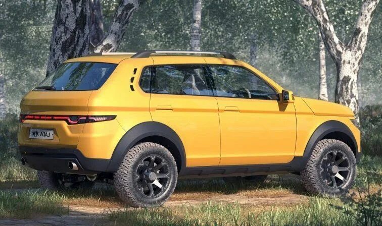 Нива кросс фото Вы знали о проекте LADA 4 × 4 NG?
