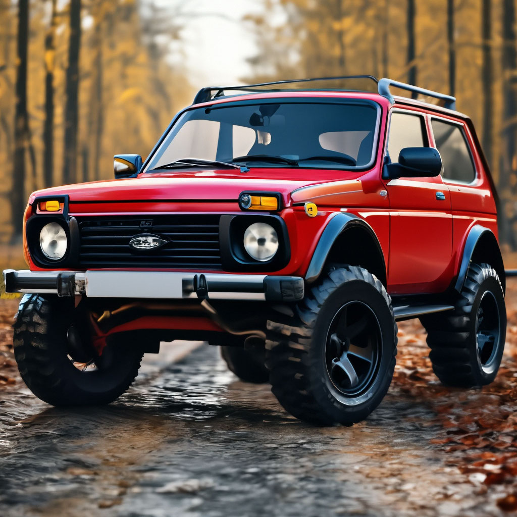 Нива кросс цена фото Lada Niva Cross - внедорожный универсал для бездорожья" - создано в Шедевруме