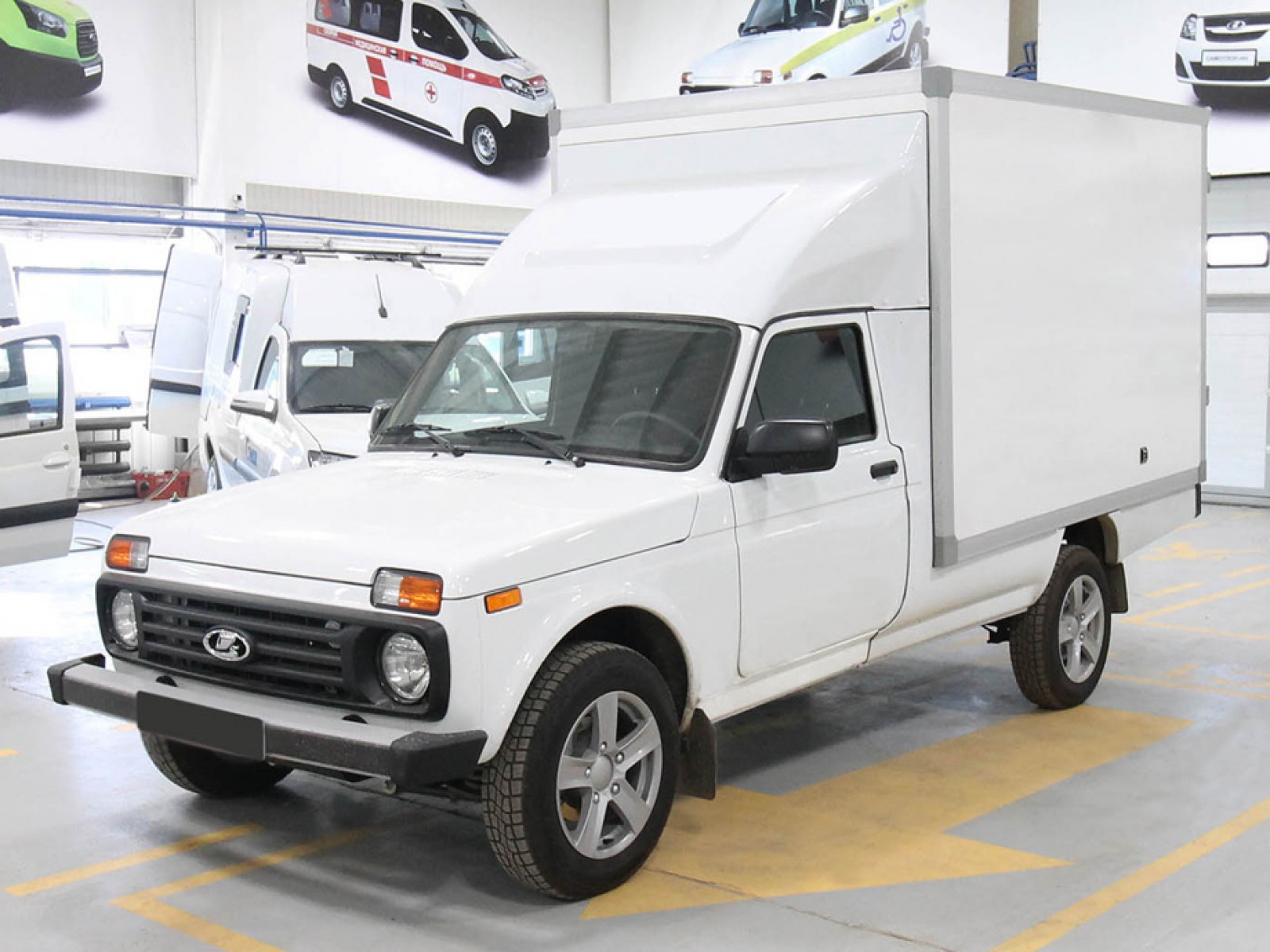 Нива куб фото Купить изотермический фургон Лада Нива LADA Niva Prima