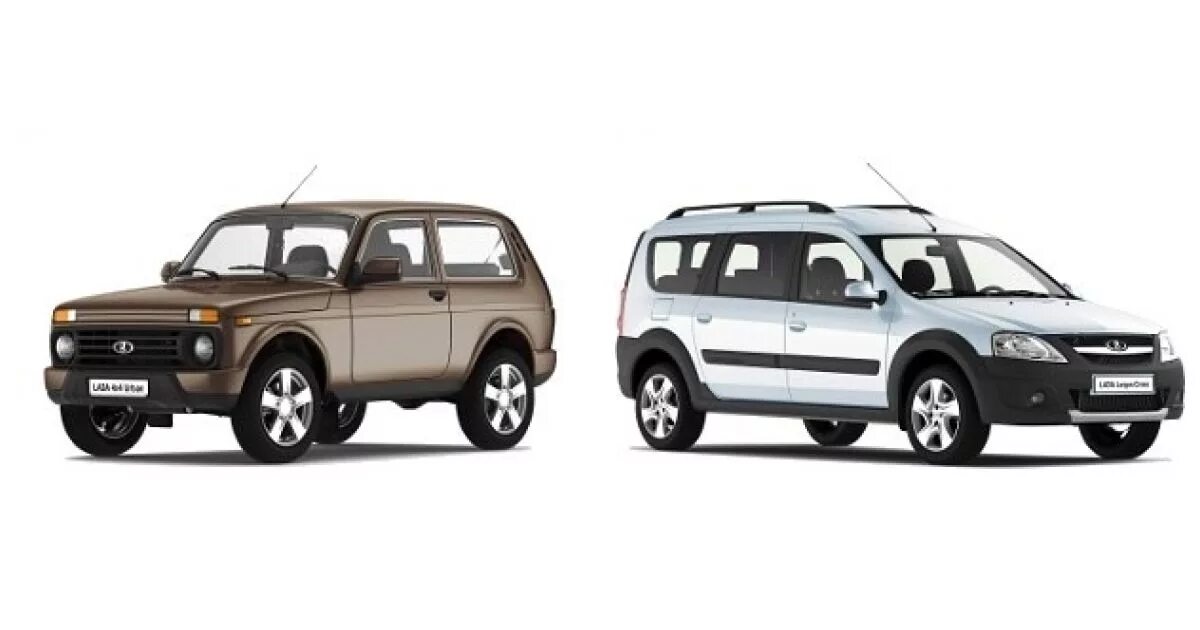 Нива ларгус фото Порівнюємо ВАЗ Lada 4x4 Urban 2014 і ВАЗ Lada Largus Cross 2014