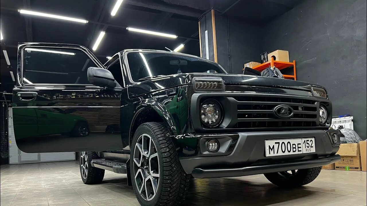 Нива легенд 2024 тюнинг Злая аудиосистема на Niva Legend / Нива Легенд . Автозвук за 56000 рублей + магн