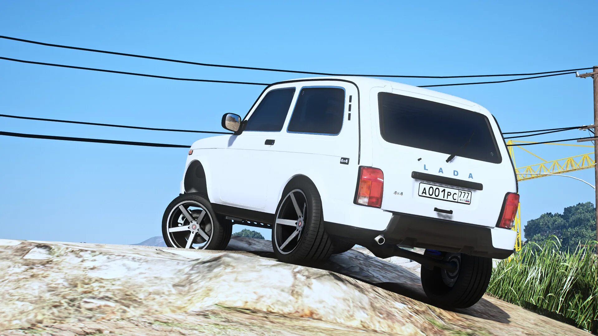 Нива легенд белая тюнинг фото Lada Niva Urban 2016 Add-On Tuning - GTA5-Mods.com