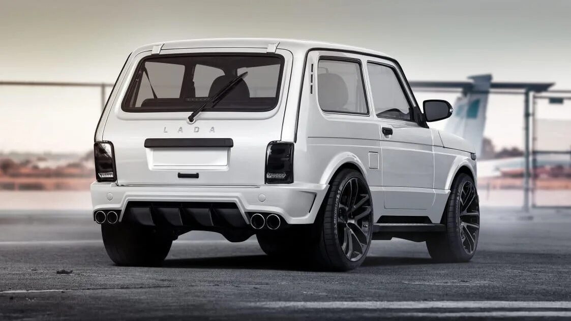 Нива легенд обвес тюнинг Lada 4x4 3D 1.7 бензиновый 2014 STREET BEAST на DRIVE2