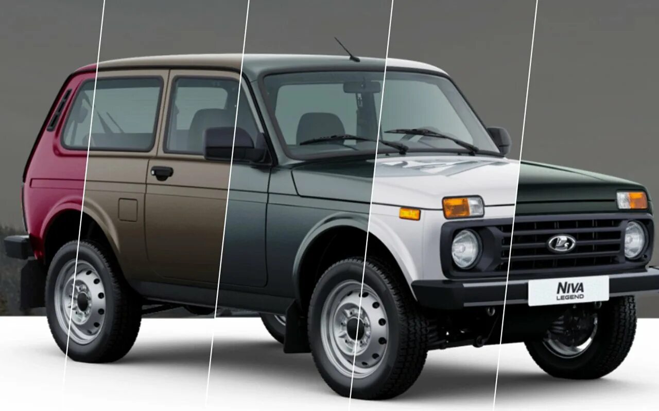 Нива легенд цвета фото Niva Legend получила новые цвета кузова
