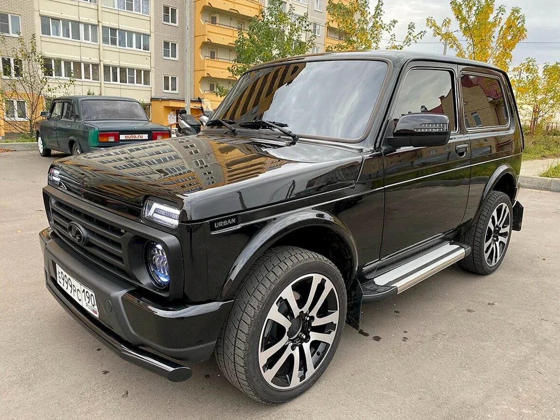 Нива легенд урбан тюнинг Нива легенд зеленая
