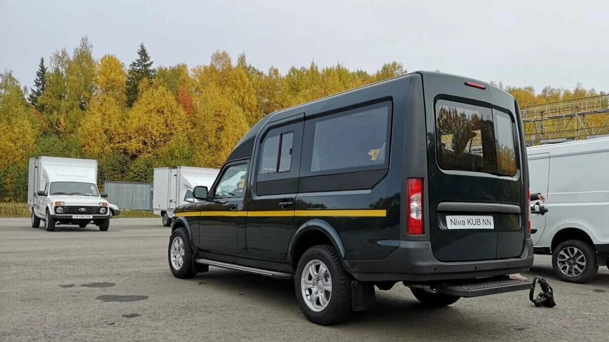 Нива минивэн фото "Далеко ходить не надо"- В РФ готов "прорывной" минивэн Lada NN: 5 метров, рама,