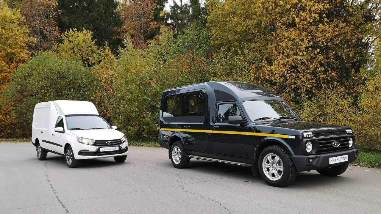 Нива минивэн фото Нижегородский "Промтех" представил фургон Lada Granta Kub и минивэн Niva Kub - Q