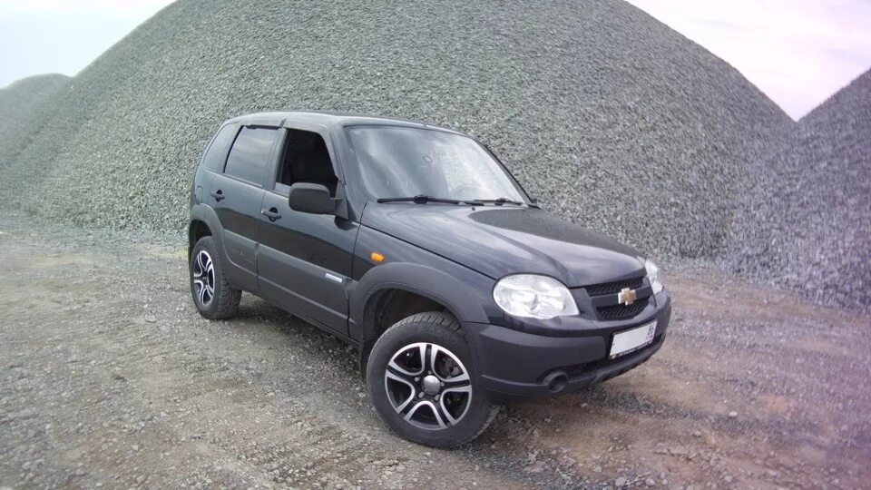Нива млечный путь фото Chevrolet Niva 1.7 бензиновый 2009 "Млечный путь 4x4" на DRIVE2