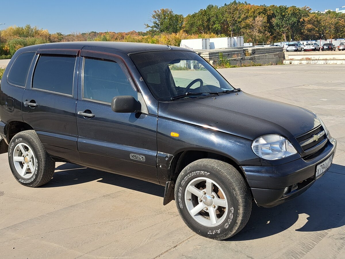 Нива млечный путь фото Купить б/у Chevrolet Niva I 1.7 MT (80 л.с.) 4WD бензин механика в Самаре: чёрны