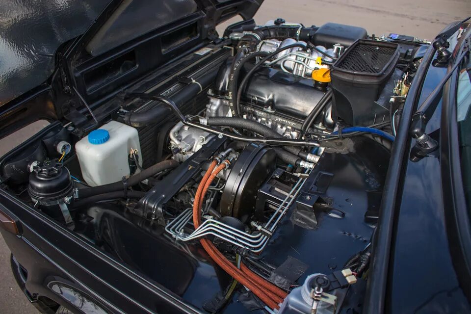Нива мотор фото Мойка говен под капотом - Lada 4x4 5D, 1,7 л, 2017 года своими руками DRIVE2
