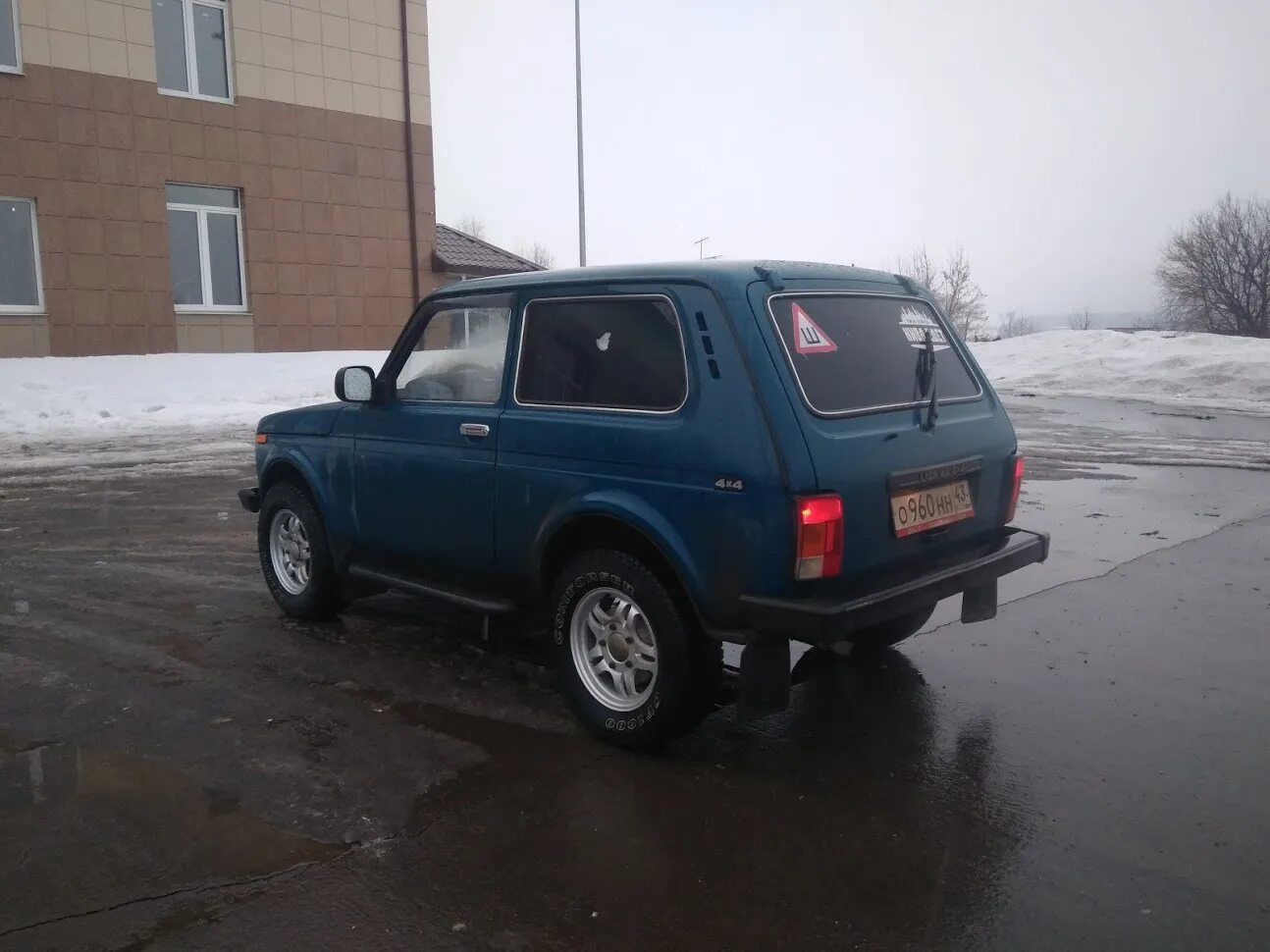 Нива на 215 75 15 фото Переобулся. Comforser CF1000 21575 R15 на Ниву - Lada 4x4 3D, 1,7 л, 2010 года 