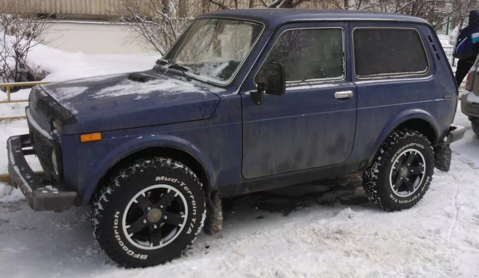 Нива на 215 75 15 фото выгодное предложение - Lada 4x4 3D, 1,7 л, 2007 года колёсные диски DRIVE2