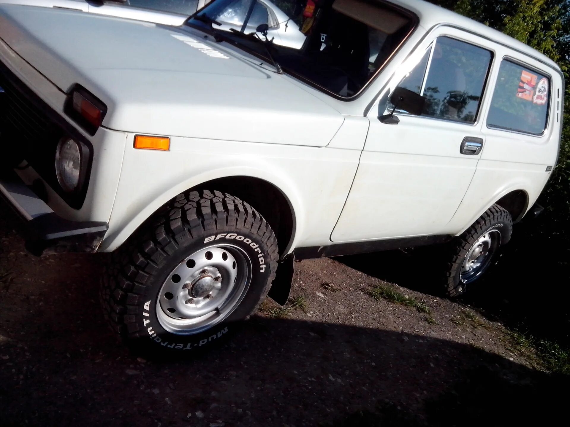 Нива на 215 75 15 фото Борис Федрыч - Lada 4x4 3D, 1,8 л, 1996 года шины DRIVE2