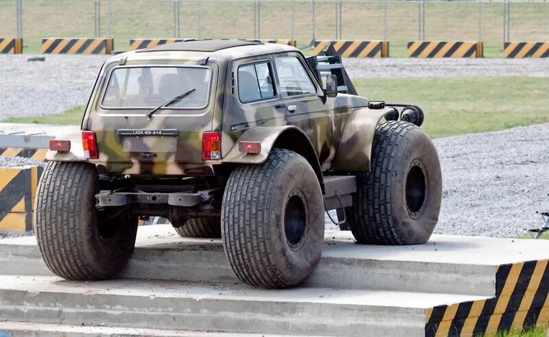 Нива на больших колесах фото Chevy-Niva * Просмотр темы - Подготовка Шевроле-Нивы для охоты, рыбалки, трофи