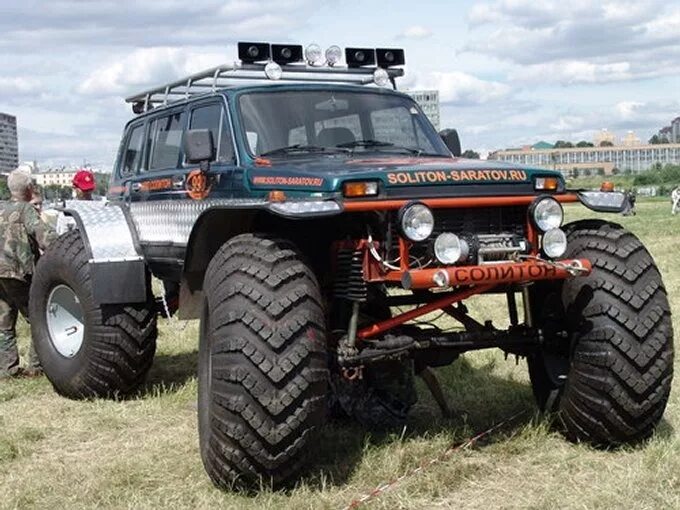 Нива на больших колесах фото Запись, 7 октября 2010 - Lada 4x4 3D, 1,7 л, 1987 года просто так DRIVE2