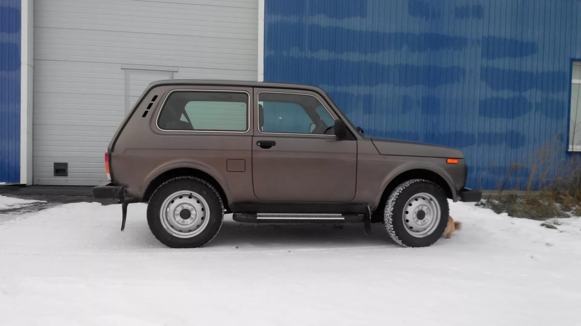 Нива на черных штампах фото нива на штампах R16 - DRIVE2