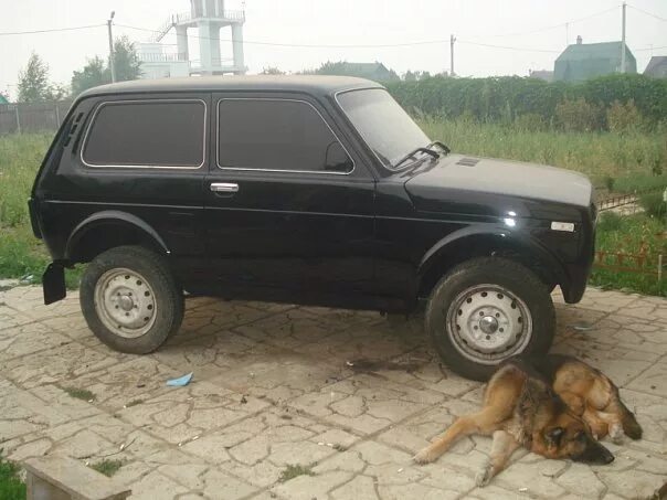 Нива на черных штампах фото История Машины (часть 3) - Lada 4x4 3D, 1,7 л, 2000 года кузовной ремонт DRIVE2