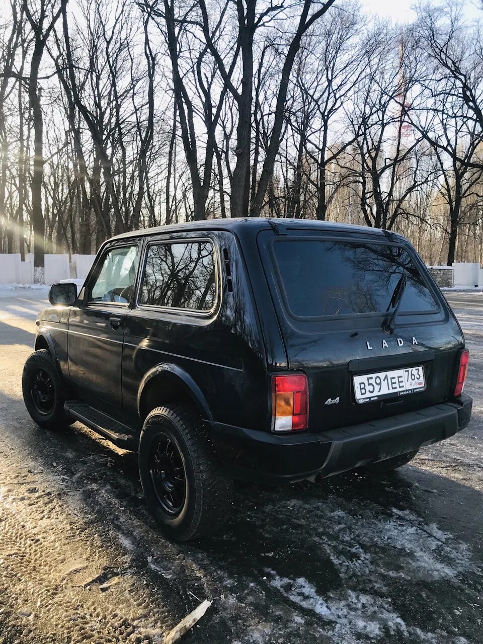 Нива на черных штампах фото Диски от Бронто на Урбан - Lada 4x4 3D, 1,7 л, 2019 года колёсные диски DRIVE2